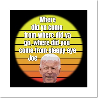 Sleepy Eye Joe Posters and Art